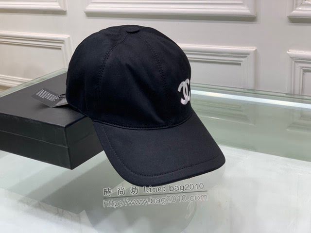 Chanel新品女士帽子 香奈兒立體刺繡鴨舌帽棒球帽  mm1722